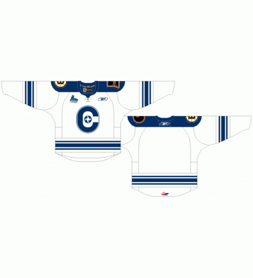 Custom QMJHL Shawinigan Cataractes 2011 Pres Hockey Jersey Home White